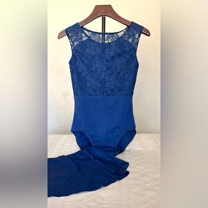 Weissman leotard an skirt size adult medium